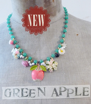 Green Apple Necklace
