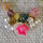 Rosebud Golden Hoop Earrings